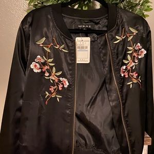 Cute Japanese style silk jacket